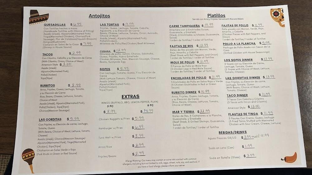 Golosinas La Gloria, Inc Menu image 1